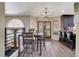 Second-story dining room area with views and modern decor at 2813 Via Avanti St, Henderson, NV 89074