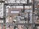 Aerial view showing the property's location at Heritage Ave, Atlantis St, and Viking Road at 3797 Monument St, Las Vegas, NV 89121
