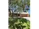 Charming front exterior featuring a two car garage and beautiful landscaping at 3797 Monument St, Las Vegas, NV 89121