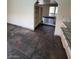 Hallway features built-in shelving and tiled stone flooring at 3797 Monument St, Las Vegas, NV 89121