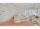 Bright bedroom with a queen bed, shuttered windows, and charming decor at 3938 E Russell Rd, Las Vegas, NV 89120