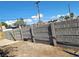 Backyard with block fencing at 4508 W San Miguel Ave, North Las Vegas, NV 89032