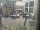Featuring a backyard with a fireplace and an outdoor seating area at 4738 Laurel Canyon St, Las Vegas, NV 89129