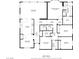 Detailed floor plan showcasing layout of the home including bedrooms, living spaces and bathrooms at 4755 Rossini St, Pahrump, NV 89061