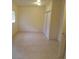 Bedroom features neutral walls, tile floor, and a closet at 4928 E Monroe Ave, Las Vegas, NV 89110