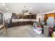 Spacious garage with built-in cabinets and storage space at 5221 Holmby Ave, Las Vegas, NV 89146