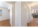 Hallway offers seamless flow into the kitchen and bedrooms at 5221 Holmby Ave, Las Vegas, NV 89146
