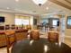 Clubhouse dining and kitchen area with barstool seating at 5250 S Rainbow Blvd # 1010, Las Vegas, NV 89118