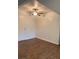 Open living room with a ceiling fan and hardwood floors at 5250 S Rainbow Blvd # 1010, Las Vegas, NV 89118