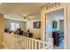 Second floor bedroom with ceiling fan, natural light and sports themed decor at 5628 Ridgeland St, North Las Vegas, NV 89031