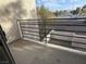 Balcony overlooks parking area with trees and walking path visible at 6250 W Flamingo Rd # 157, Las Vegas, NV 89103
