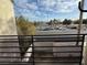 Balcony offers views of a parking lot and the surrounding neighborhood at 6250 W Flamingo Rd # 157, Las Vegas, NV 89103