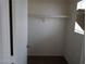 This closet features carpet and a rod for hanging clothes at 70 Belle Essence Ave, Las Vegas, NV 89123