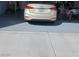 Spacious two-car garage with painted flooring at 7745 Fruit Dove St, North Las Vegas, NV 89084