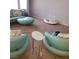 Inviting living room featuring modern furniture and neutral carpet at 7745 Fruit Dove St, North Las Vegas, NV 89084