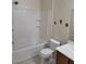 Bathroom featuring a tub and shower combination and a tiled shower surround at 8324 W Charleston Blvd # 2033, Las Vegas, NV 89117