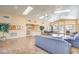 Spacious community center with lounge area, kitchen, and ample seating at 8469 Sewards Bluff Ave, Las Vegas, NV 89129