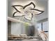 Modern ceiling fan with remote control and adjustable light settings at 9012 Old River Ave, Las Vegas, NV 89149