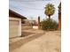 Backyard view featuring garage at 1413 Bryn Mawr Ave, Las Vegas, NV 89102