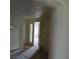 Hallway view featuring neutral carpet and a partially opened door at 1413 Bryn Mawr Ave, Las Vegas, NV 89102