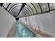 Enclosed lap pool offers year-round swimming at 2221 S Tioga Way, Las Vegas, NV 89117