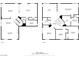 Detailed floor plan showcasing the layout of the entire home at 2305 Dalton Ridge Ct, North Las Vegas, NV 89031