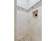 Nicely designed shower showcasing tile, stone accents, chrome fixtures, and built-in niche at 2615 W Gary Ave # 1041, Las Vegas, NV 89123