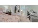 Bedroom offers walk-in closet, desk space, and views of the ensuite bathroom at 337 Mattie Brook Ave, Henderson, NV 89015
