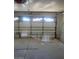 Spacious two-car garage offering ample parking and storage space at 3480 E Hacienda Ave, Las Vegas, NV 89120