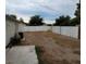 Fenced backyard at 3908 Montebello Ave, Las Vegas, NV 89110