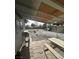 View of the patio with picnic table and BBQ at 4341 San Mateo St, North Las Vegas, NV 89032