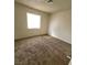 Bedroom with a large window provides natural light at 4341 San Mateo St, North Las Vegas, NV 89032