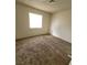 Bedroom with a large window provides natural light at 4341 San Mateo St, North Las Vegas, NV 89032