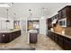 Large kitchen with granite counters, stainless steel appliances, and ample cabinet space at 50 Carolina Cherry Dr, Las Vegas, NV 89141