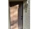 A front door with a digital lock and a unit number of 106 at 5044 S Rainbow Blvd # 106, Las Vegas, NV 89118