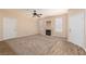 Inviting living room with lots of natural light and a cozy fireplace at 5855 Valley Dr # 1107, North Las Vegas, NV 89031
