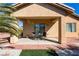 Secluded outdoor patio space is perfect for relaxing in any weather at 6059 Saddle Horse Ave, Las Vegas, NV 89122