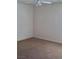 Neutral bedroom with carpet and ceiling fan at 6120 Matisse Ave, Las Vegas, NV 89131