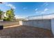 Spacious backyard with potential for customization and personalization at 6134 Pine Villa Ave # 103, Las Vegas, NV 89108