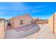 Spacious backyard with patio and gravel area, great for outdoor living and entertaining at 6552 Coldwater Bay Dr, Las Vegas, NV 89122