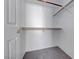 Walk-in closet with carpet flooring and shelving at 6552 Coldwater Bay Dr, Las Vegas, NV 89122