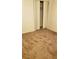 Carpeted bedroom with double closet and overhead ceiling fan at 834 Benita Pl, Boulder City, NV 89005