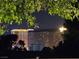 Night view of buildings in the distance at 945 Vegas Valley Dr, Las Vegas, NV 89109