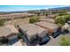 Aerial view of home featuring a serene desert landscape at 10621 Tinta Ln, Las Vegas, NV 89144