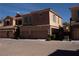 Exterior view showcases the two-story home with a two-car garage at 11268 Corsica Mist Ave, Las Vegas, NV 89135