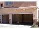 Attached two-car garage with convenient access to the interior of the home at 11268 Corsica Mist Ave, Las Vegas, NV 89135