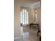 Office space featuring neutral paint, tile floors and plantation shutters at 11268 Corsica Mist Ave, Las Vegas, NV 89135