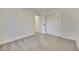 Spacious bedroom features neutral carpet and fresh, white paint at 163 Spinnaker Dr, Henderson, NV 89015