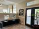 Entryway with bench seating at 3047 Whispering Crest Dr, Henderson, NV 89052