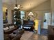 Spacious living area with an open floor plan, grand piano, and inviting decor at 3047 Whispering Crest Dr, Henderson, NV 89052